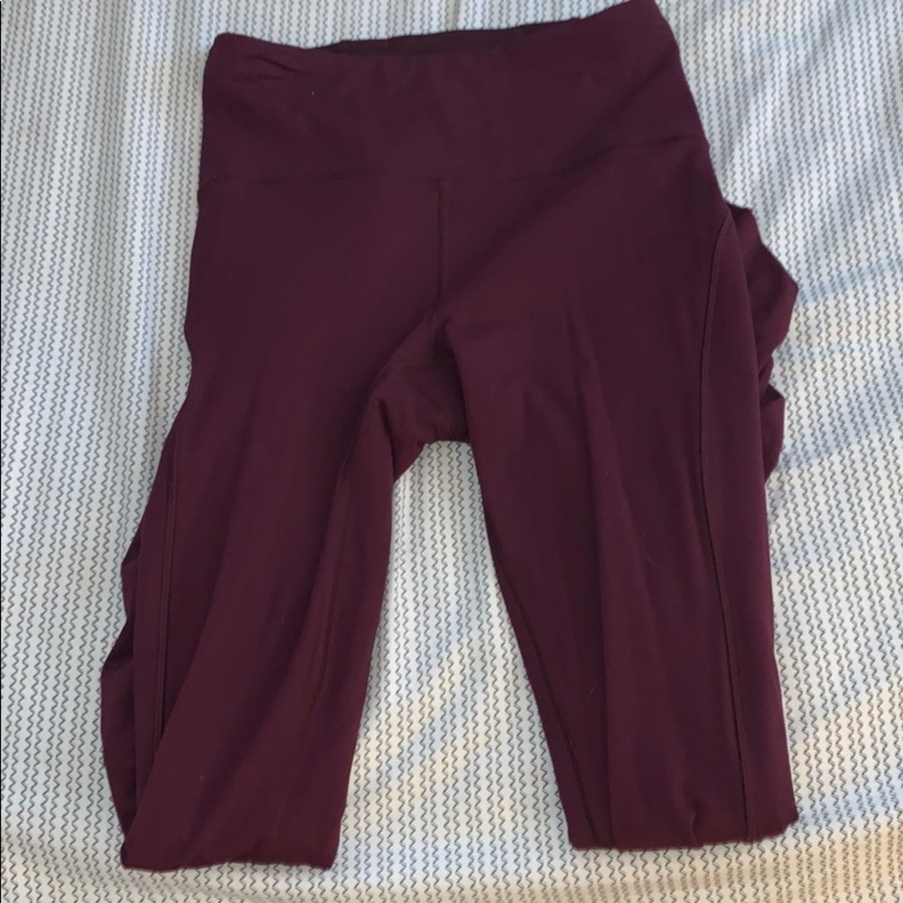 Red Lululemon Pants